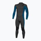 O'Neill Youth Ninja 4/3 Chest Zip Full nero/ ultrablue/ dayglo muta per bambini
