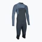 Uomo O'Neill Hyperfreak 4/3+ mm Chest Zip Overknee scuro orion/blu aperto schiuma nuoto