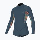 Muta per bambini O'Neill Girls Bahia 2/1 Back Zip LS Spring copen blue/painted tropics/copen blue
