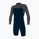 Muta da uomo per il nuoto O'Neill Hammer 2mm Chest Zip LS Spring abyss/graphite/graphite