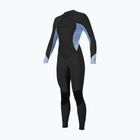 Muta da nuoto donna O'Neill Bahia 3/2 Back Zip Full IQ5 black/surf abstract/chambray blue