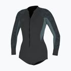 Muta da donna per il nuoto O'Neill Bahia 2/1 mm Front Zip Short Spring tempered steel/shade