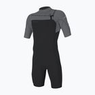 Muta da nuoto uomo O'Neill Hammer 2mm Chest Zip SS Spring IS6 tempered steel/smoke/smoke
