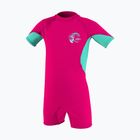 Tuta intera UPF 50+ O'Neill Child Basic Skins UV Spring IT4 watermelon/light aqua/white
