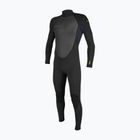 Muta da nuoto bambino O'Neill Youth Reactor-2 3/2 Back Zip Full black/slate