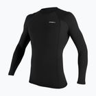 Maglia a maniche lunghe da nuoto uomo O'Neill Basic Skins Rash Guard LS black