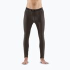 Pantaloni termici Surfanic Bodyfit Long John Uomo color kaki scuro
