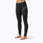 Pantaloni termici da donna Surfanic Cozy Limited Edition Long John nero zebra