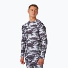 Maglia termica da uomo Surfanic Bodyfit Limited Edition Crew Neck white out print