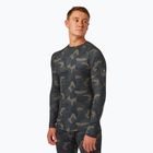 Maglia termica da uomo Surfanic Bodyfit Limited Edition Crew Neck forest geo camo