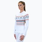 Maglia termica da donna Surfanic Cozy Limited Edition Crew Neck white fairisle