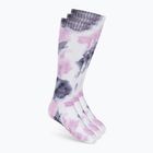 Calze da sci da donna Surfanic Pro Tech 3Pk Watercolour Sock pink purple