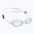 Occhialini da nuoto Speedo Aquapure Female bianco/viola/chiaro