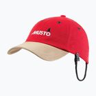 Cappellino con visiera Musto Crew Cap true red