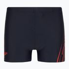 Speedo Sports Logo Print Trunks blu/rosso boxer da bagno per bambini