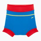 Speedo Swimnappy Cover pannolino da bagno blu/rosso