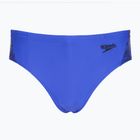 Speedo Boom Splice slip da nuoto per bambini 6,5 cm Slip blu/nero