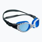 Occhiali da nuoto Speedo Futura Biofuse Flexiseal oxid grigio/bianco/blu