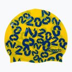 Cuffia Speedo Logo Placement per bambini giallo/blu
