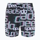 Speedo pantaloncini da bagno per bambini Logo stampato 13" nero / bianco / diva