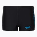 Speedo Plastisol Placement - pantaloncini da bagno per bambini nero/piscina/antracite USA