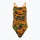 Speedo costume intero donna Allover Vback salso / nero / oliva