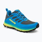 Scarpe da corsa Inov-8 Mudtalon da uomo grigio scuro/blu/giallo