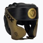 RDX L1 Mark Pro Guancia Casco da boxe allenamento Head Guard dorato