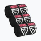 Bende da boxe RDX Hand Wraps RB 3 coppie 450 cm nero