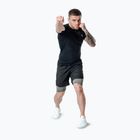 Pantaloncini da allenamento RDX T16 black/grey