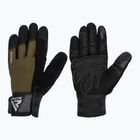 Guanti da allenamento RDX W1F Full Finger verde militare
