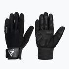 RDX W1F Guanti da allenamento a dita piene neri
