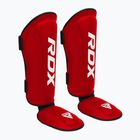 Parastinchi e protezioni per il collo del piede RDX T1 Shin Instep Molded King red/white