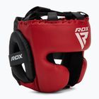 Casco da boxe RDX Guard Grill T1 rosso