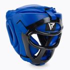 Casco da boxe RDX Guard Grill T1 blu