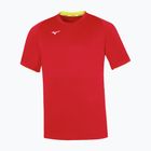 Maglia da allenamento bambino Mizuno Core SS red/yellow fluo
