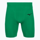 Pantaloncini da corsa da uomo Mizuno Core Mid green/black