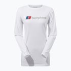 Maniche lunghe Berghaus Boyfriend Big Classic Logo donna bianco puro