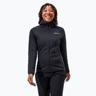 Felpa in pile da donna Berghaus Heuberg Hoody jet nero/grigio gessato marl