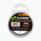 Lenza in fluorocarbonio Fox International Edges Illusion Soft Hooklink trans khaki