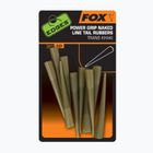 Fox International Power Grip Naked Line Tail Rubbers 10 pezzi protezioni sicure per la clip.