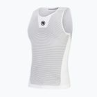 Felpa ciclismo uomo Endura Fishnet II Sleeveless Baselayer bianco
