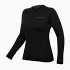 Maglia ciclismo donna a manica lunga Endura Baabaa Merino W nero