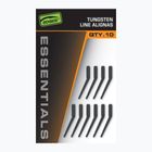 Fox International Edges Tungsten Shrink Alinga Tubo antigroviglio da 10 pezzi.
