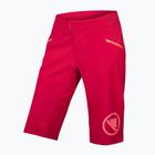 Pantaloncini da ciclismo da donna Endura Singletrack Lite Short Std berry