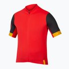 Maglia da ciclismo Endura FS260 S/S Std da uomo melograno