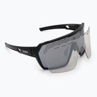 Occhiali da sole Endura Singletrack nero/platino revo smoke/argento chiaro flash mirror