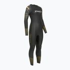 Muta da triathlon donna Zone3 Thermal Aspect Breaststroke 2,5 mm black/orange/yellow