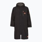 Cappotto ZONE3 Parka oversize in pile polare black/orange