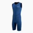 Schiuma da nuoto ZONE3 Yulex Kneeskin 1,5 mm navy/argento da uomo